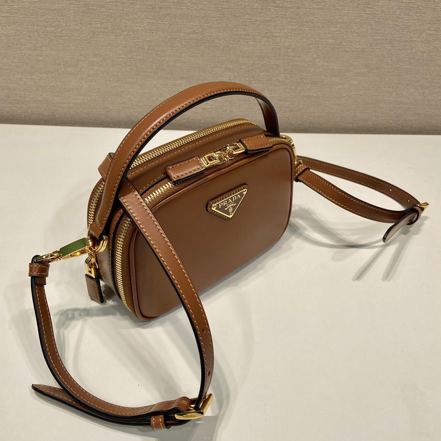 Prada Odette Leather Mini-bag - DesignerGu