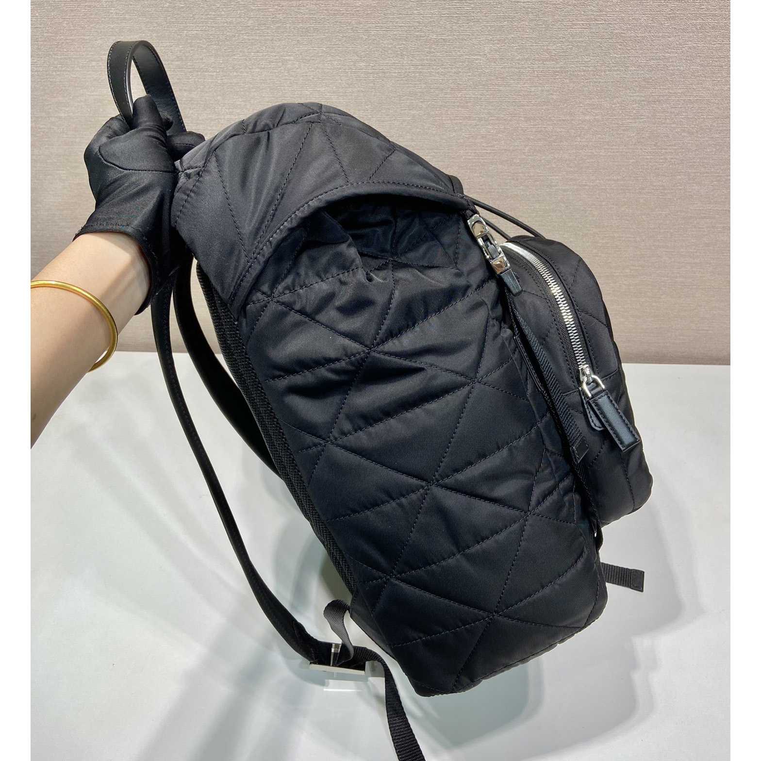 Prada Re-Nylon Backpack With Topstitching - DesignerGu