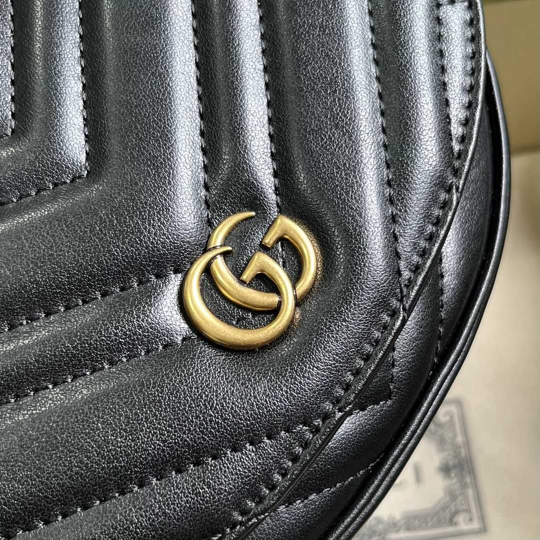 Gucci GG Marmont Matelasse Chain Mini Bag (20x 14.5x 4cm) - DesignerGu