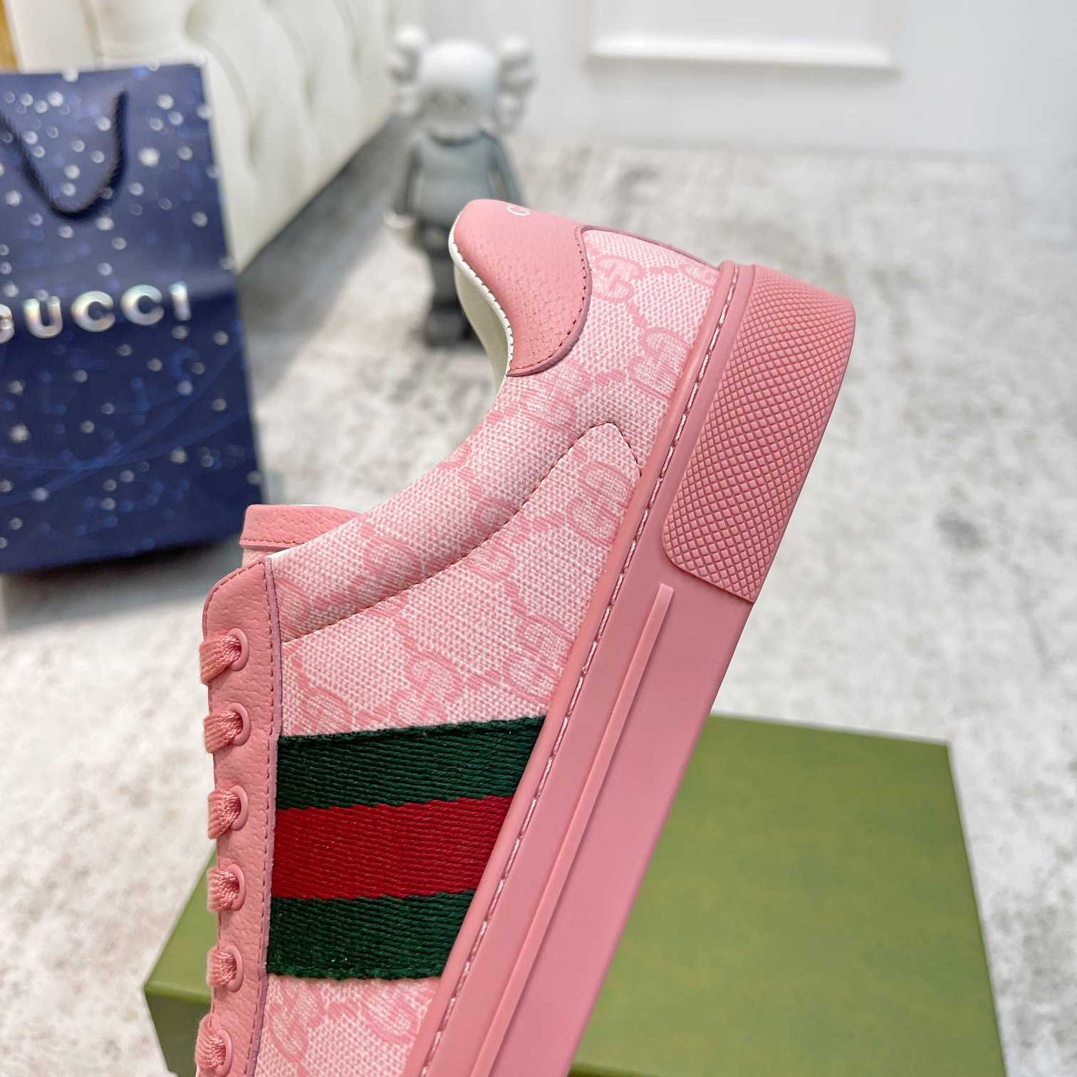 Gucci Ace Sneaker With Web - DesignerGu