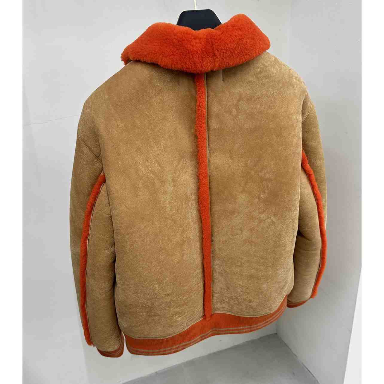 Louis Vuitton Shearling College Blouson - DesignerGu