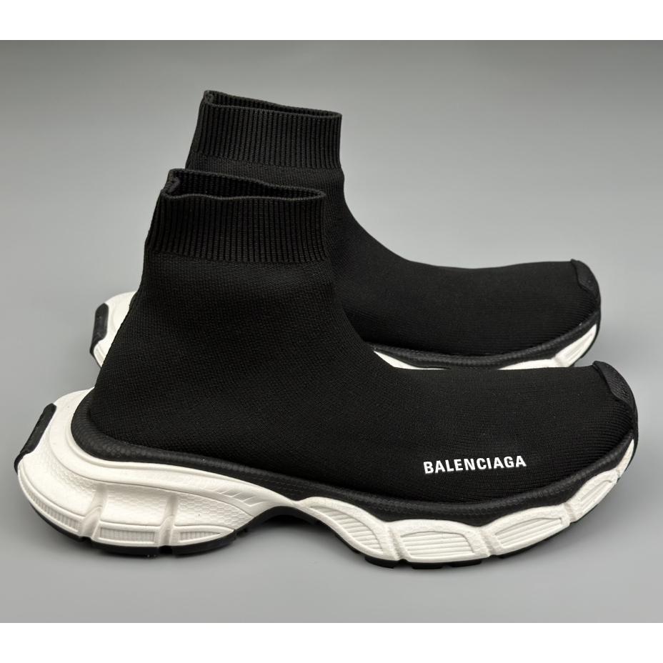 Balenciaga 3XL Sock Recycled Knit Sneaker In Black  - DesignerGu