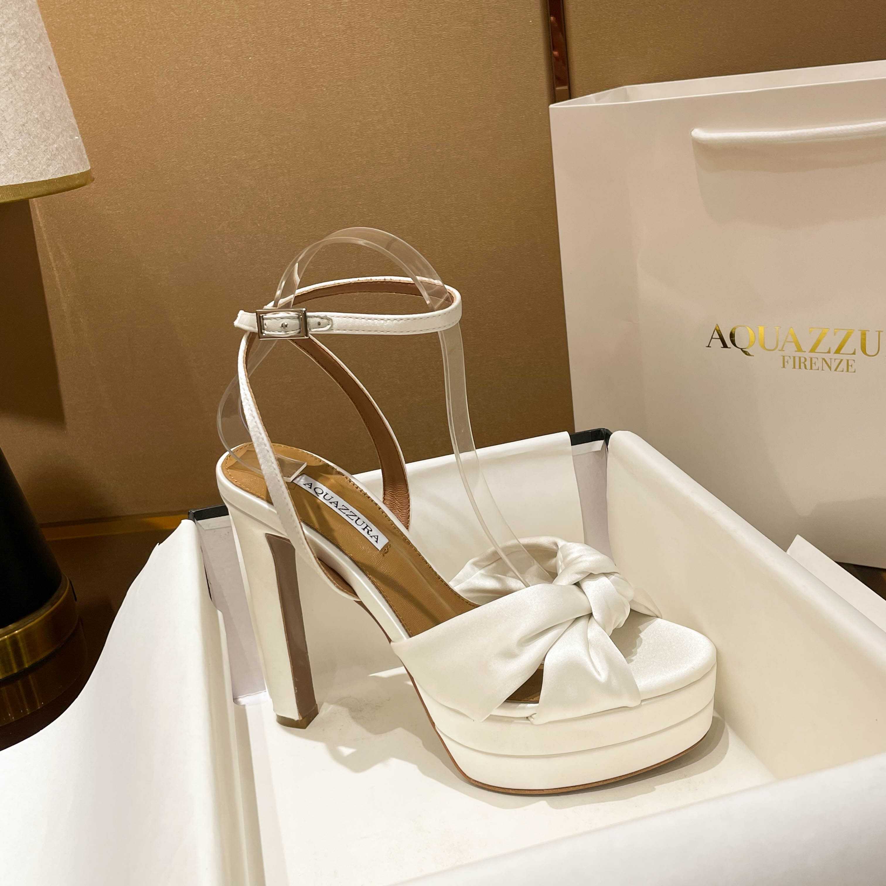 Aquazzura Cupid Plateau 130 - DesignerGu