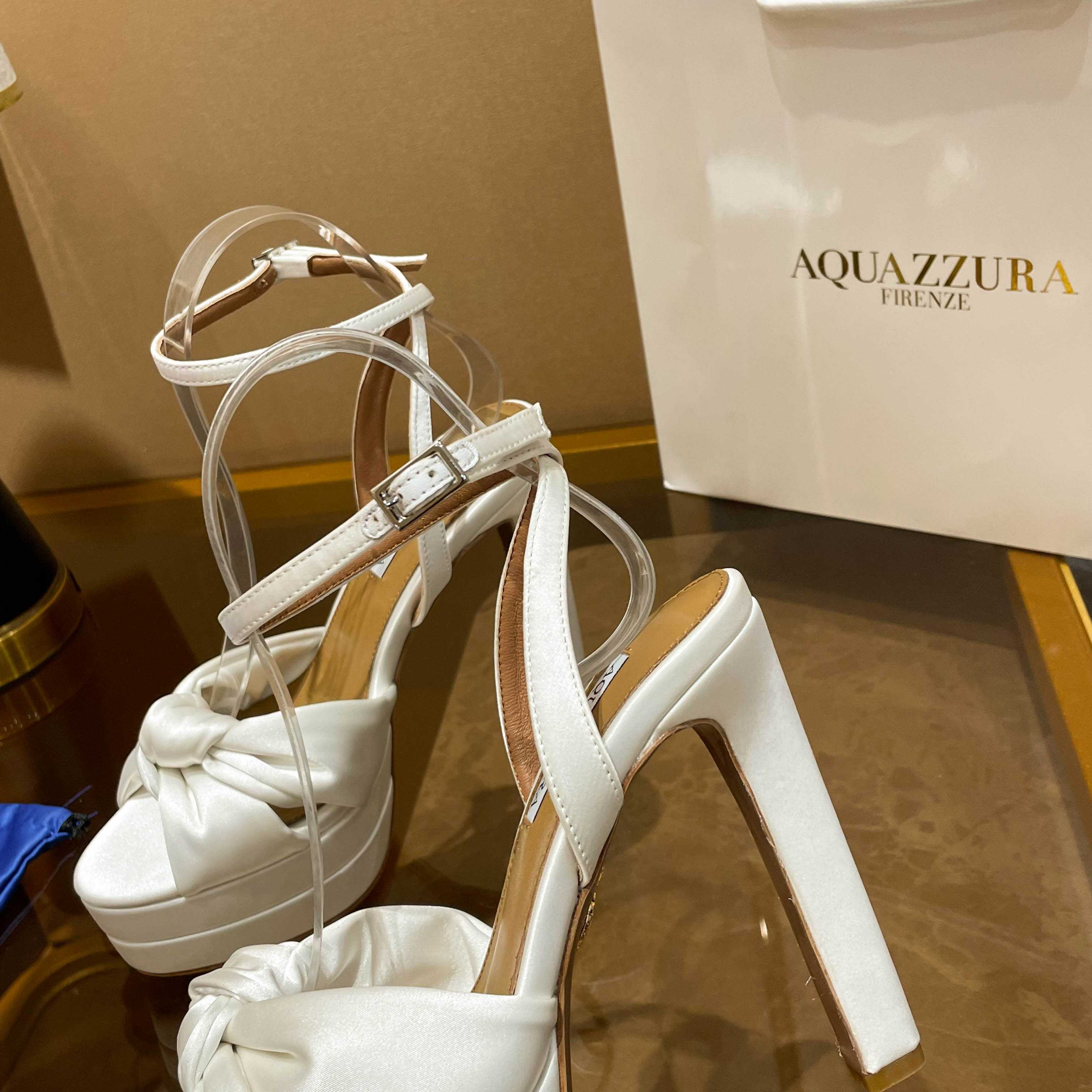 Aquazzura Cupid Plateau 130 - DesignerGu