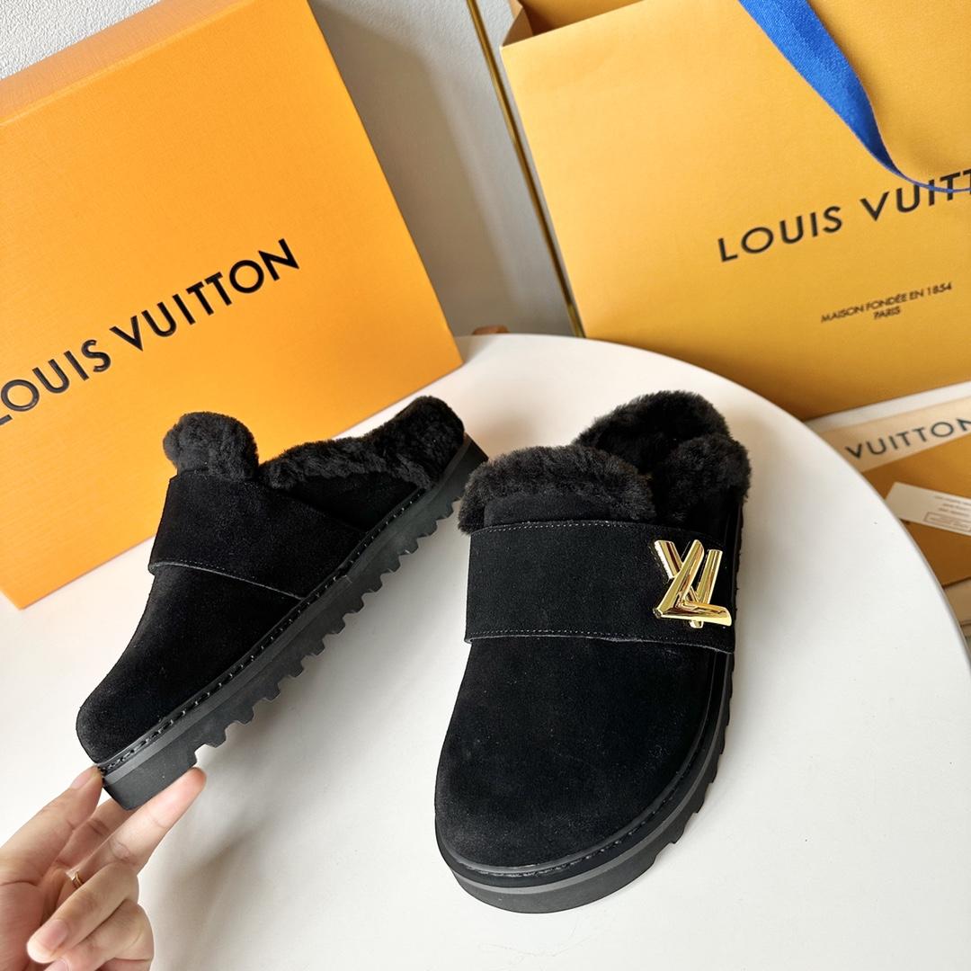 Louis Vuitton LV Cosy Flat Comfort Clog - DesignerGu