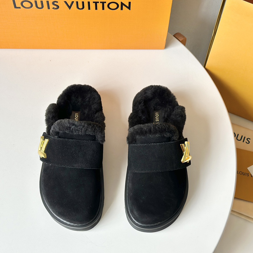 Louis Vuitton LV Cosy Flat Comfort Clog - DesignerGu