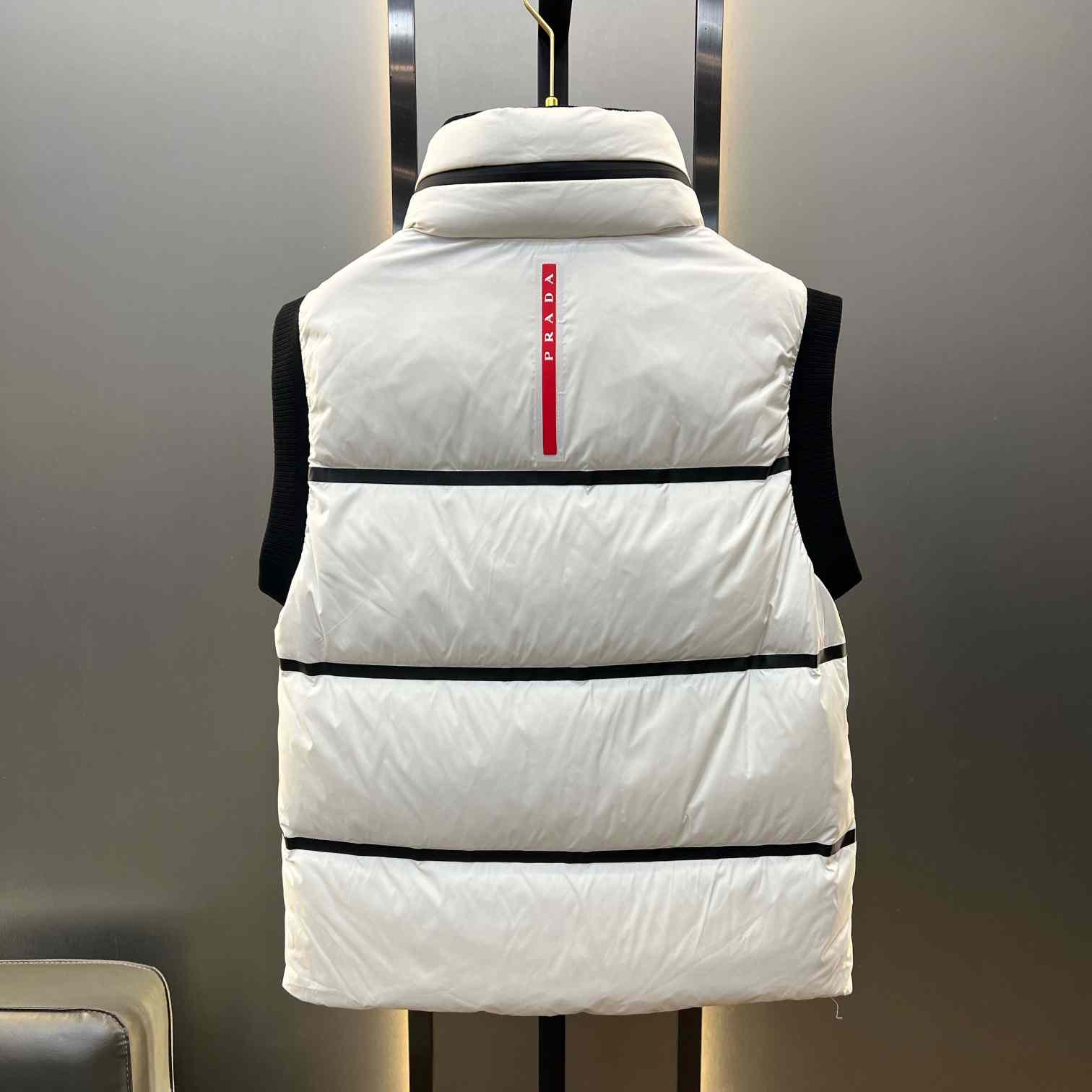 Prada Light Technical Fabric Down Vest - DesignerGu