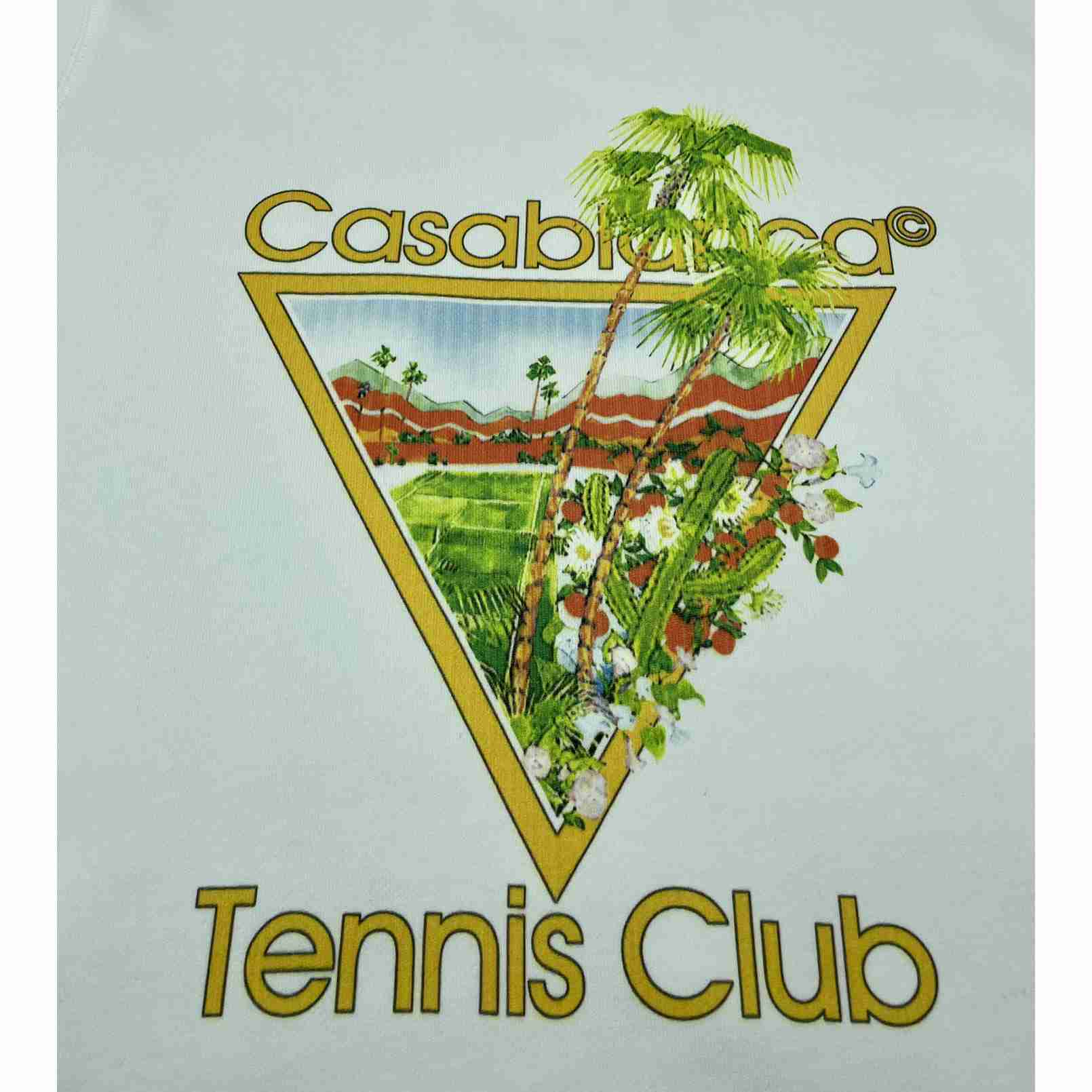 Casablanca Tennis Club Crewneck Sweatshirt - DesignerGu