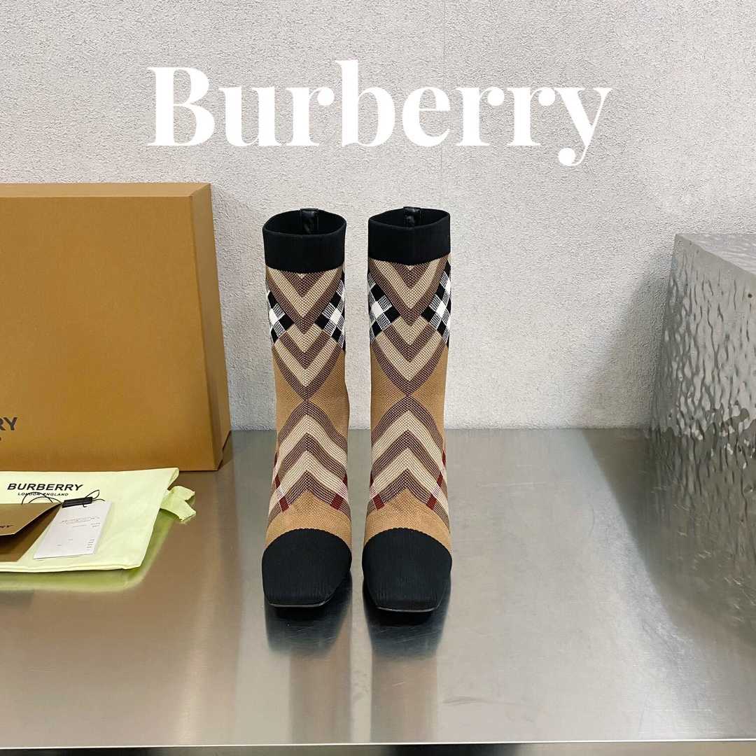 Burberry Women's Sock Ankle Boots - DesignerGu