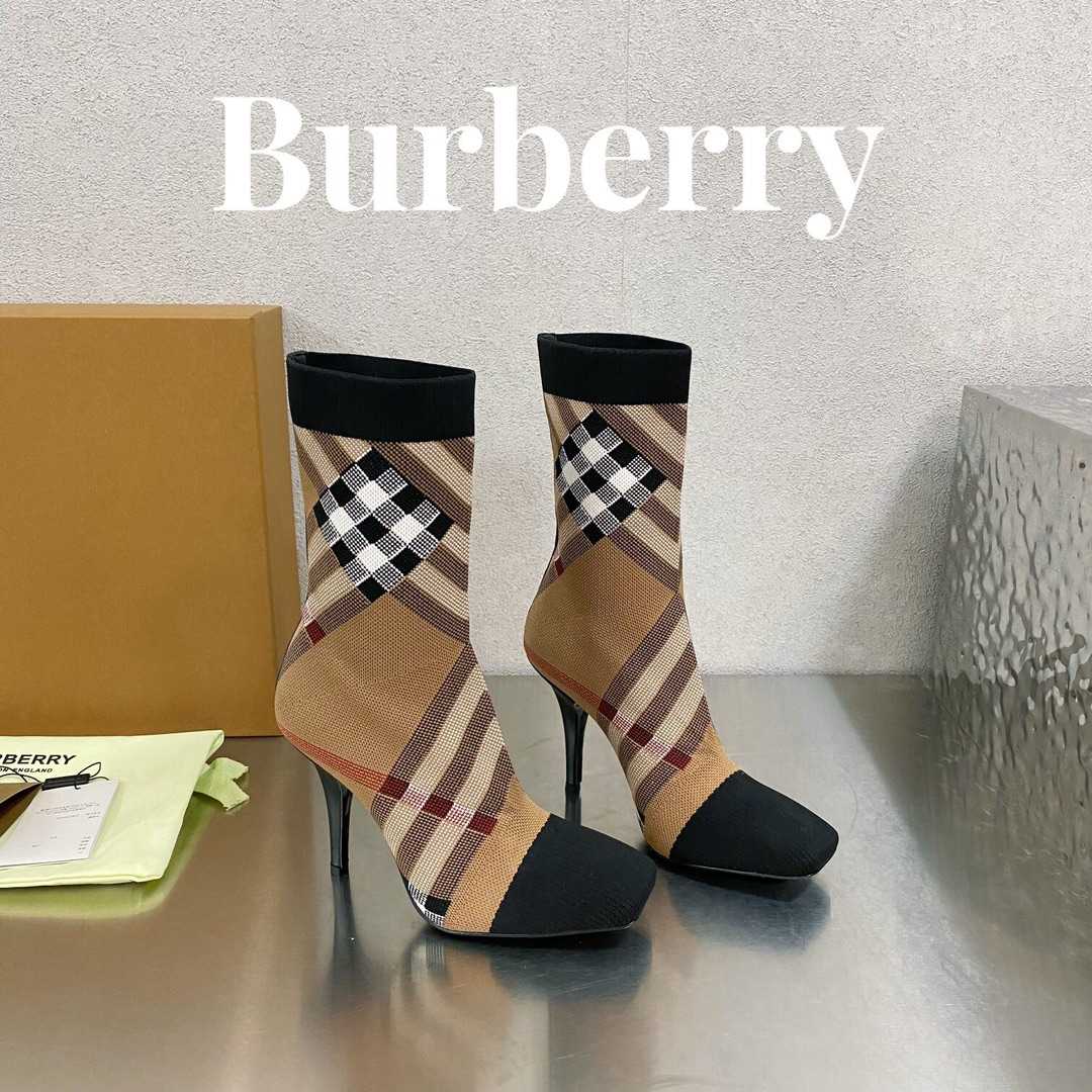 Burberry Women's Sock Ankle Boots - DesignerGu