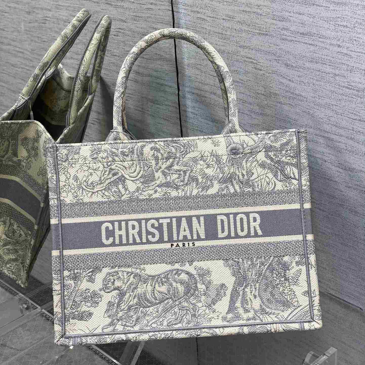 Dior Medium Dior Book Tote - DesignerGu