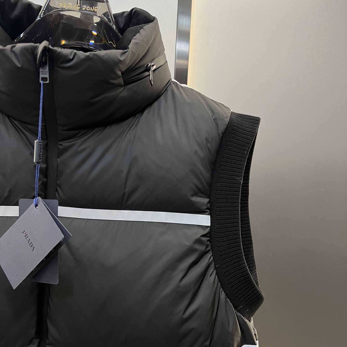 Prada Light Technical Fabric Down Vest - DesignerGu