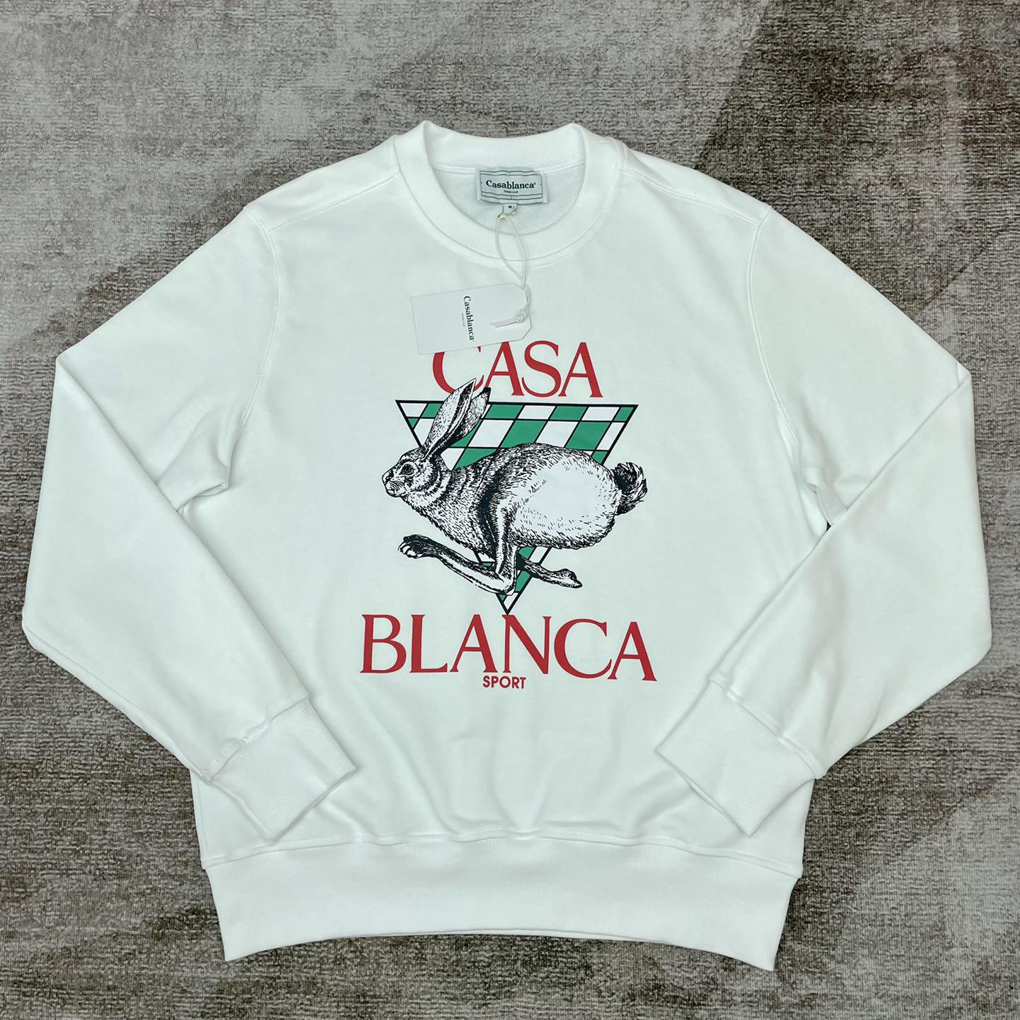 Casablanca Casa Sport Screen Print Sweatshirt  - DesignerGu