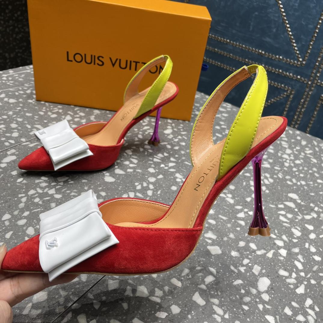 Louis Vuitton Blossom Slingback Pump - DesignerGu