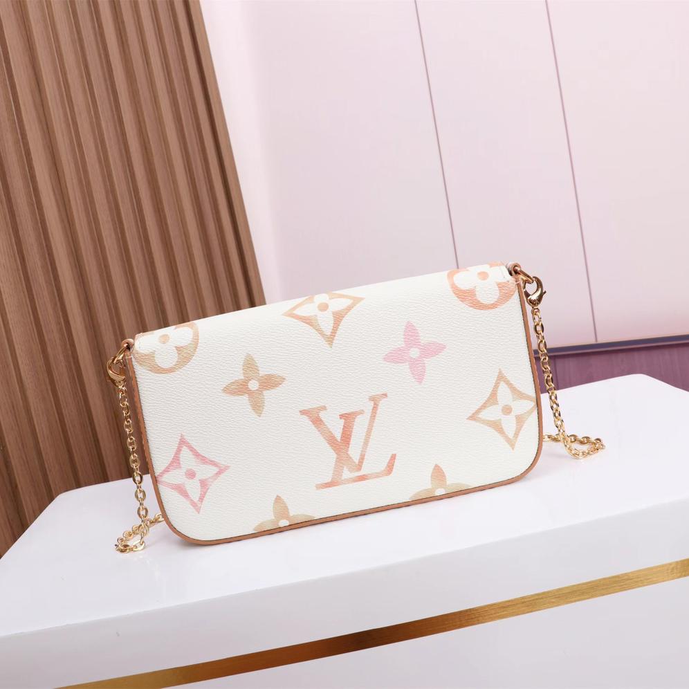 Louis Vuitton Félicie Pochette (21 x 12 x 3cm)  M82520 - DesignerGu