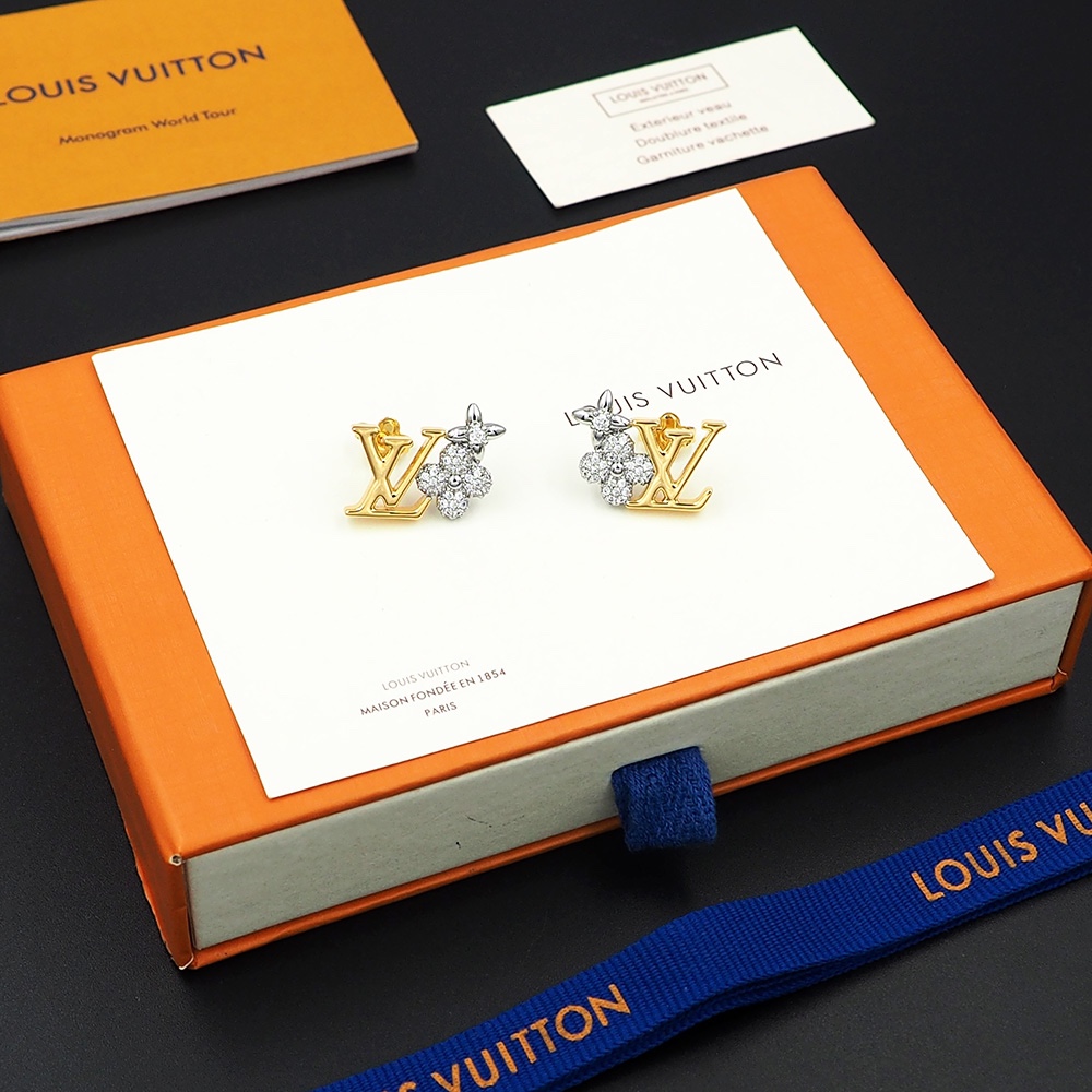 Louis Vuitto LV Gram Earrings - DesignerGu