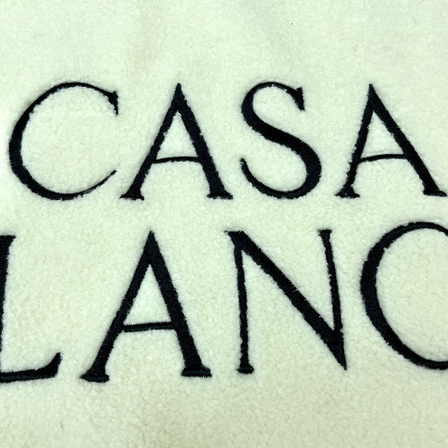 Casablanca Logo-print Fleece Jumper - DesignerGu