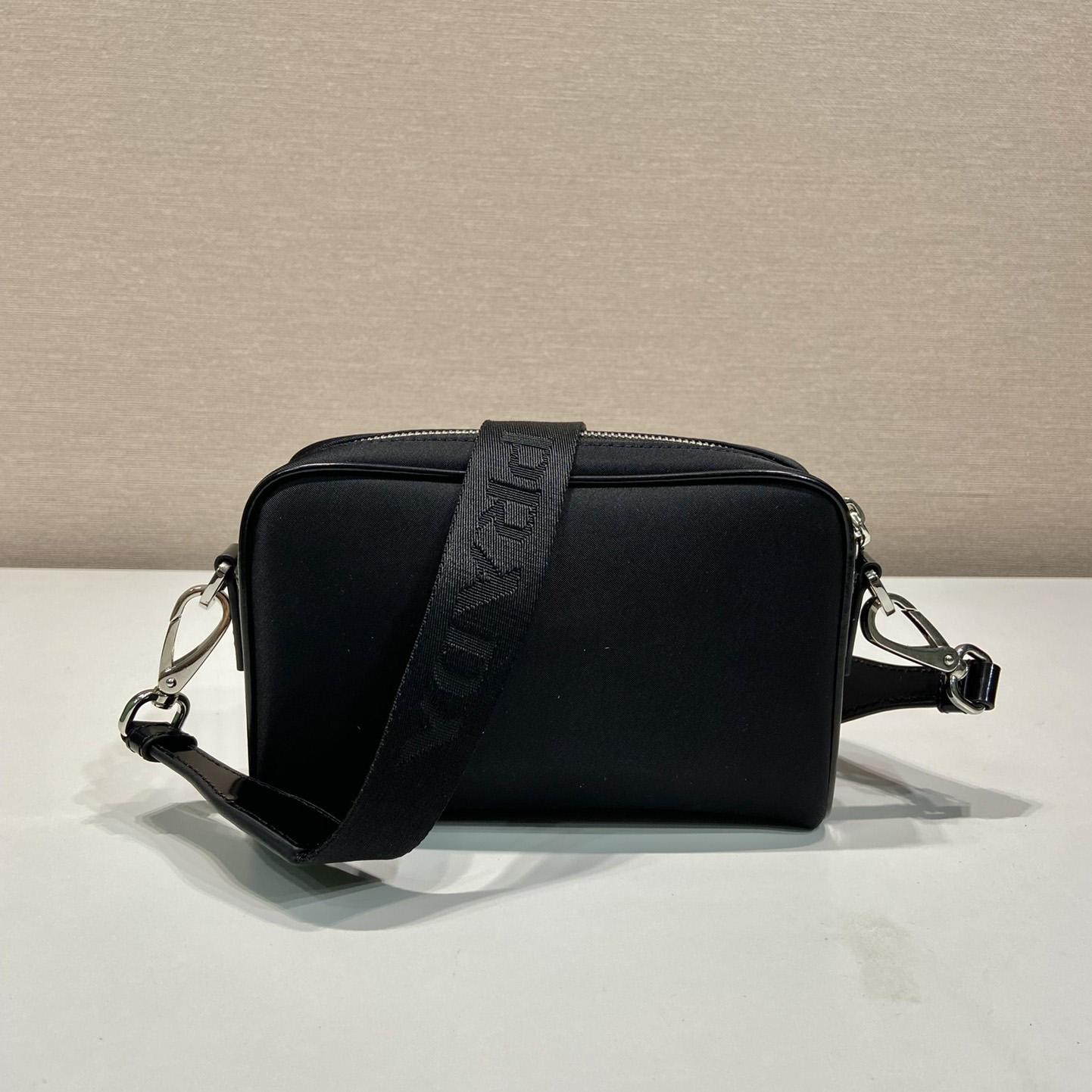 Prada Re-Nylon And Brushed Leather Shoulder Bag - DesignerGu