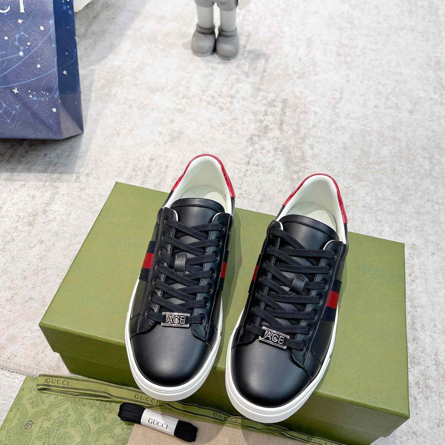 Gucci Ace Sneaker With Web - DesignerGu