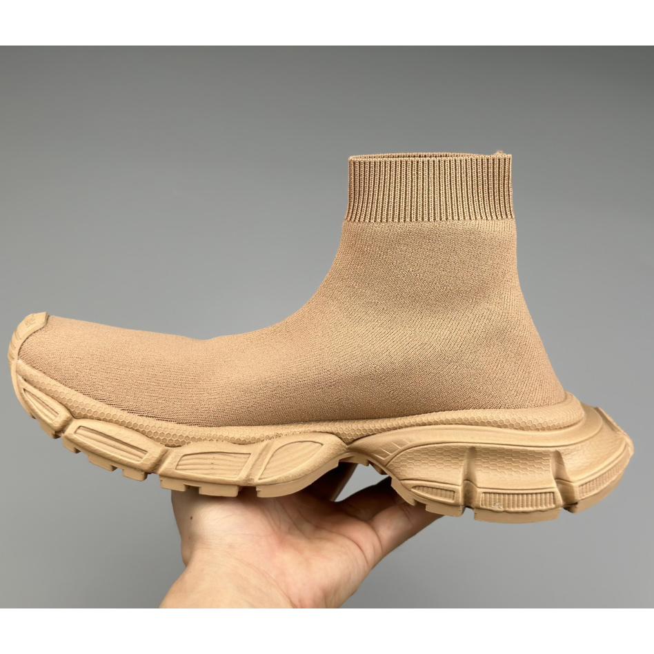 Balenciaga 3XL Sock Recycled Knit Sneaker In Beige  - DesignerGu