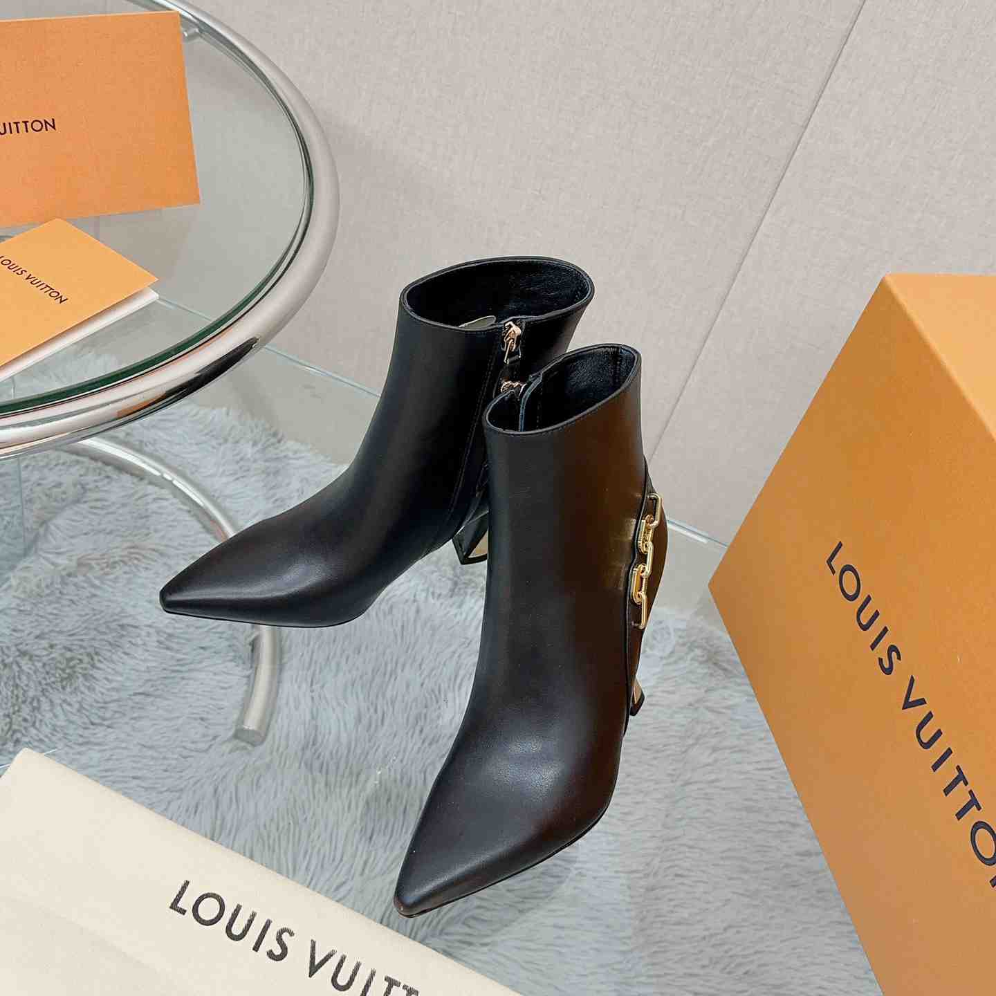 Louis Vuitton Sparkle Ankle Boot - DesignerGu