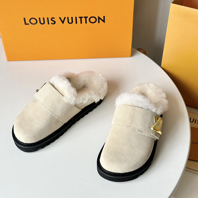 Louis Vuitton LV Cosy Flat Comfort Clog - DesignerGu