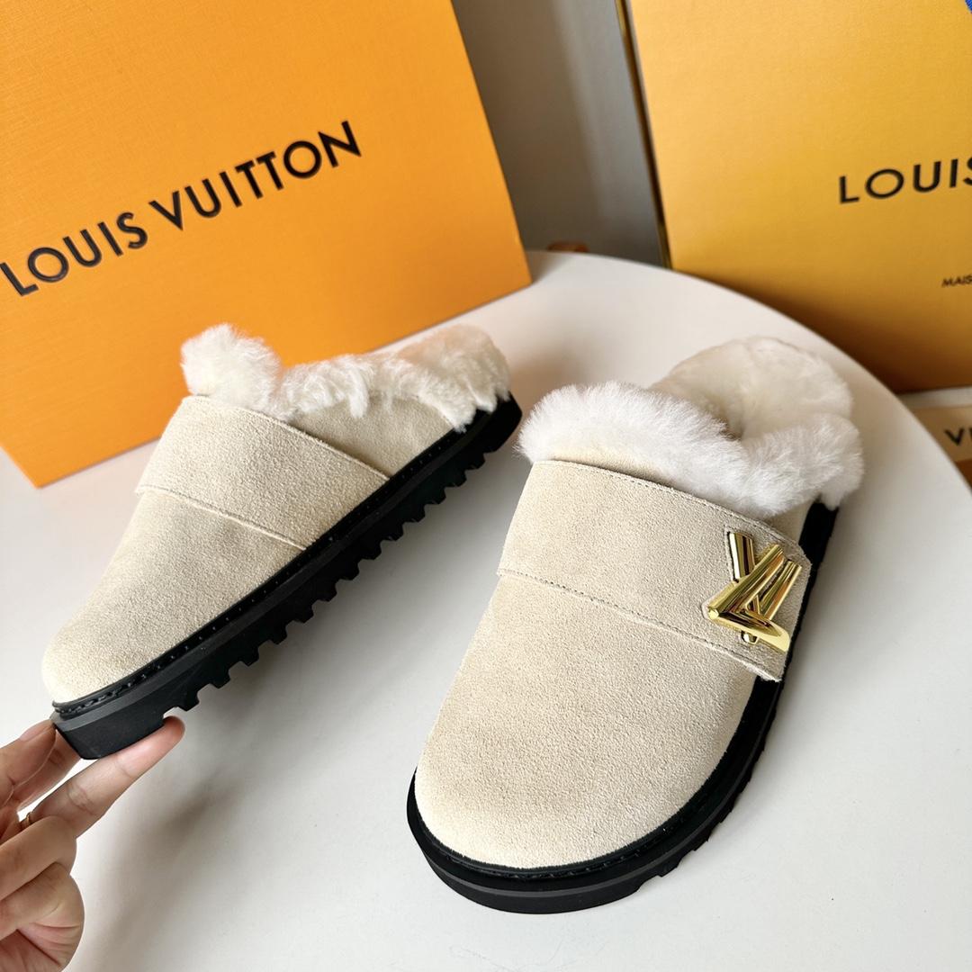 Louis Vuitton LV Cosy Flat Comfort Clog - DesignerGu