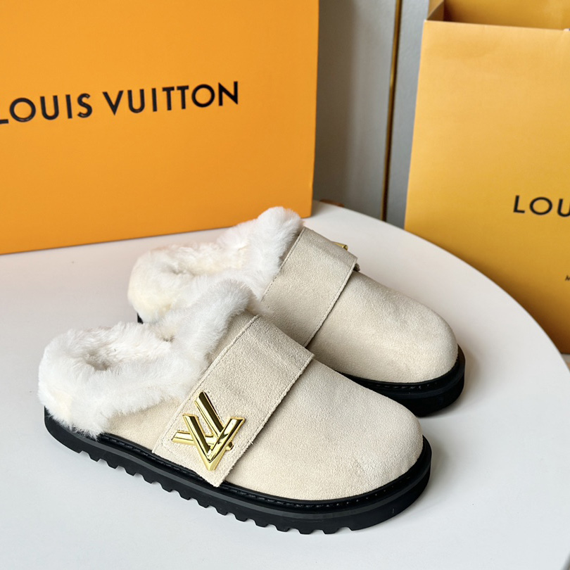 Louis Vuitton LV Cosy Flat Comfort Clog - DesignerGu