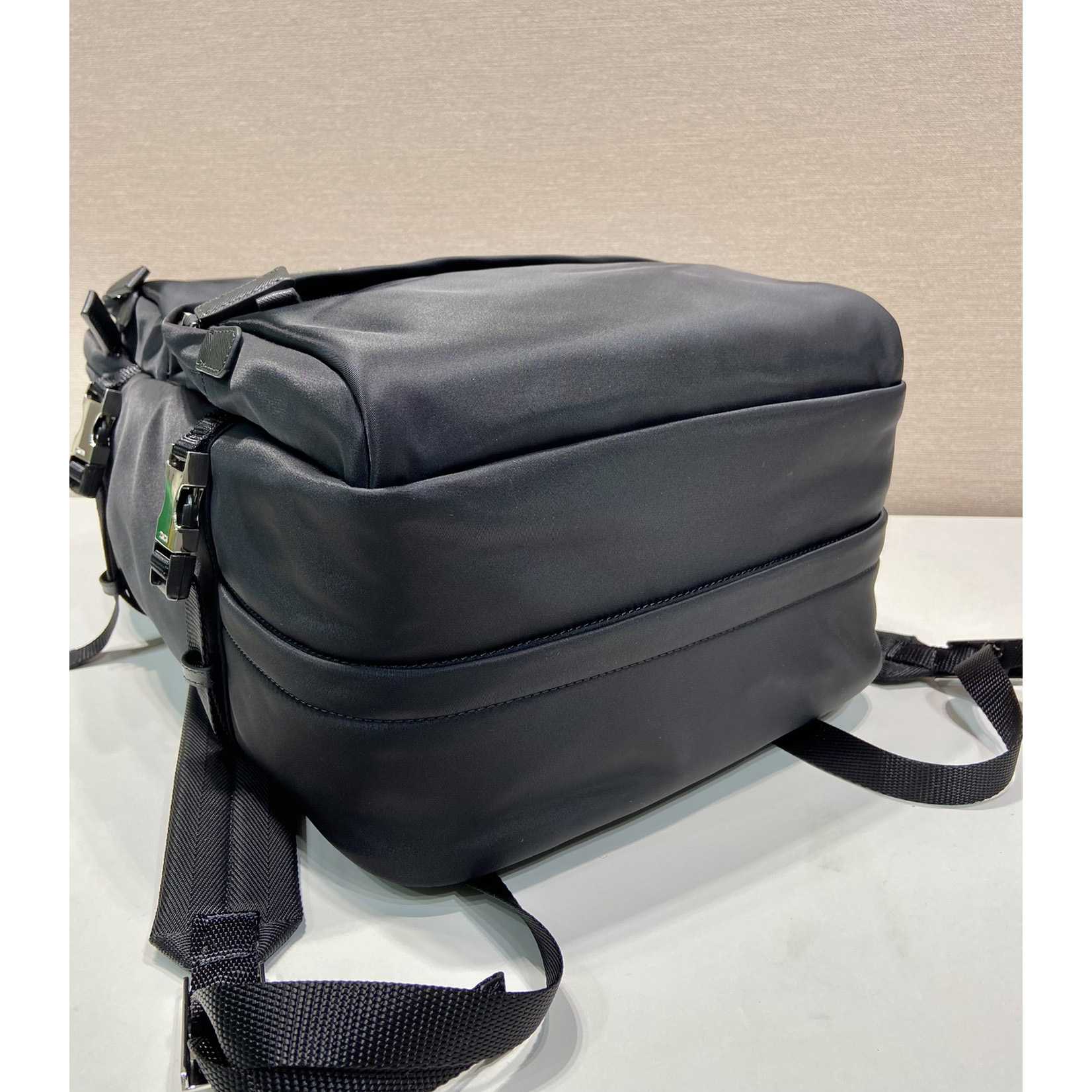 Prada Re-Nylon And Saffiano Leather Backpack - DesignerGu