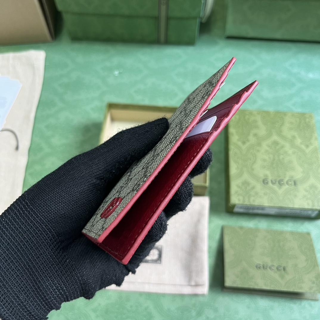 Gucci Long Card Case With GG Detail - DesignerGu