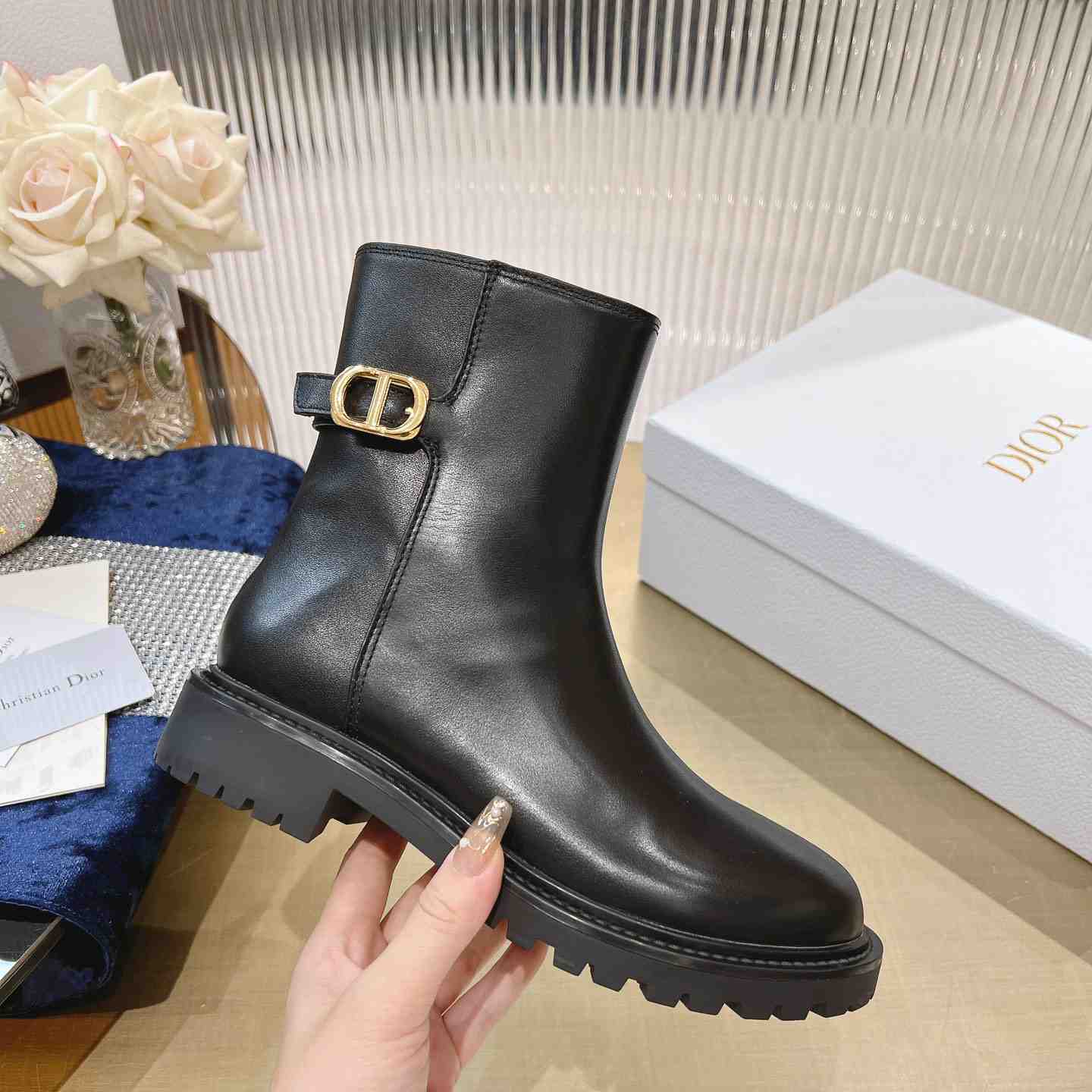 Dior 30 Montaigne Ankle Boot - DesignerGu