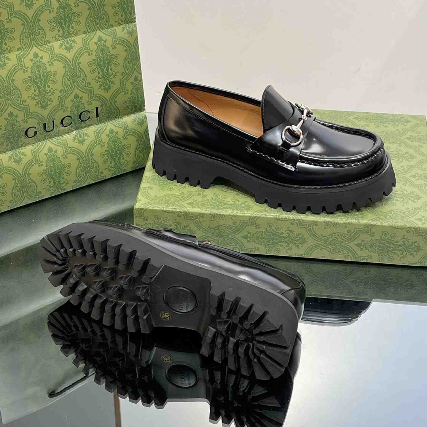 Gucci Women's Loafer With Horsebit - DesignerGu