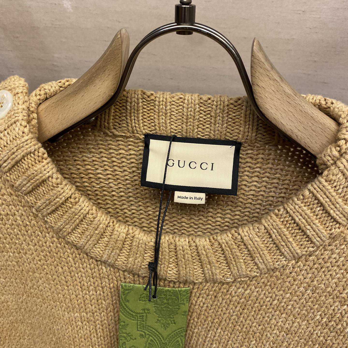 Gucci Wool Mohair Sweater With Web Intarsia - DesignerGu