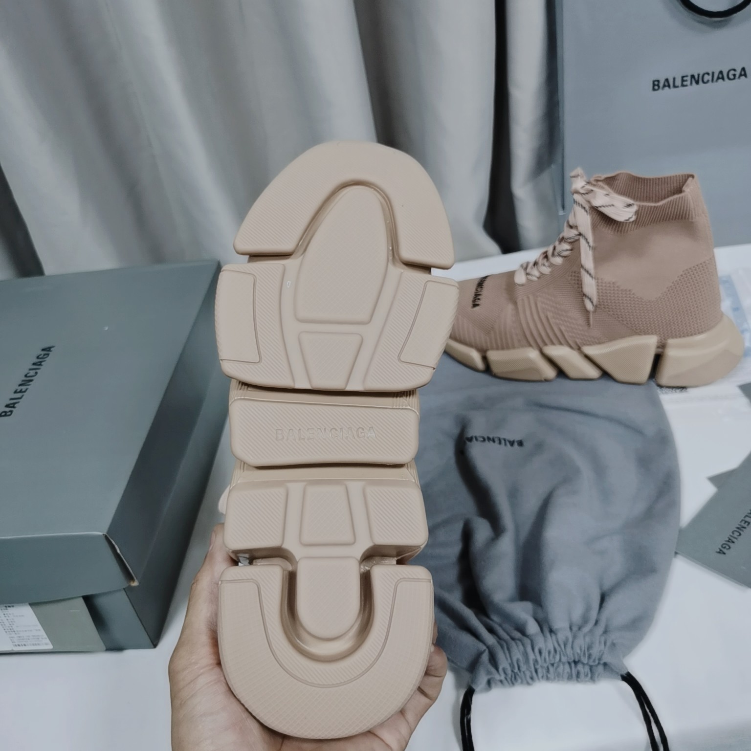 Balenciaga Speed 2.0 Lace Up Shoes - DesignerGu