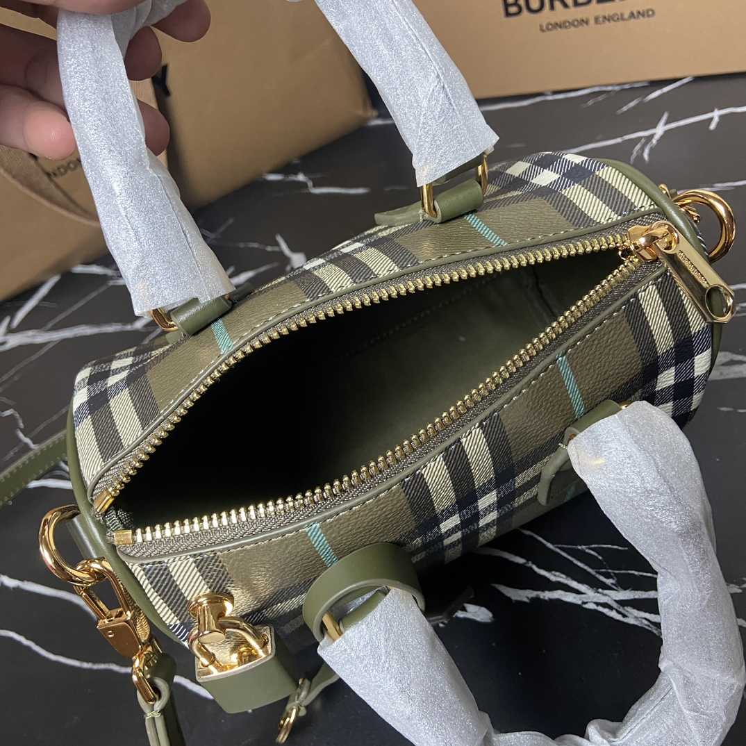 Burberry Check Mini Bowling Bag - DesignerGu