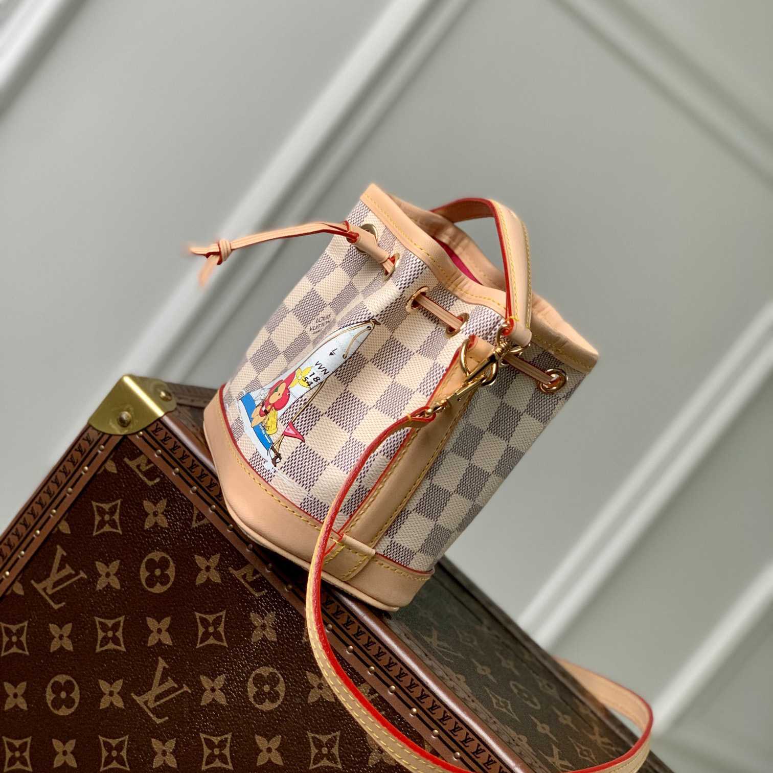 Louis Vuitton Sac Nano Noé   (13-16-10cm)  N40511 - DesignerGu