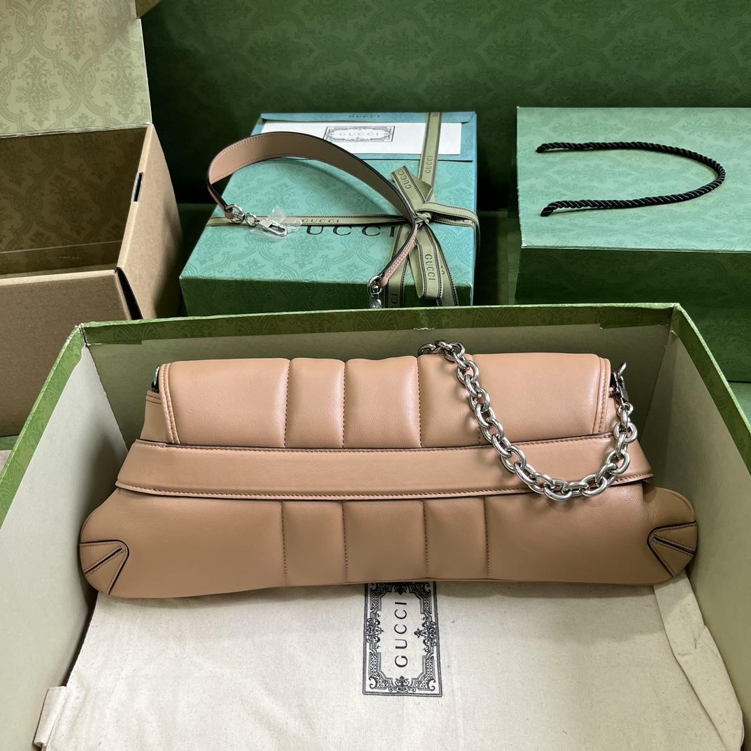 Gucci Horsebit Chain Medium Shoulder Bag (38x 15x 16cm) - DesignerGu