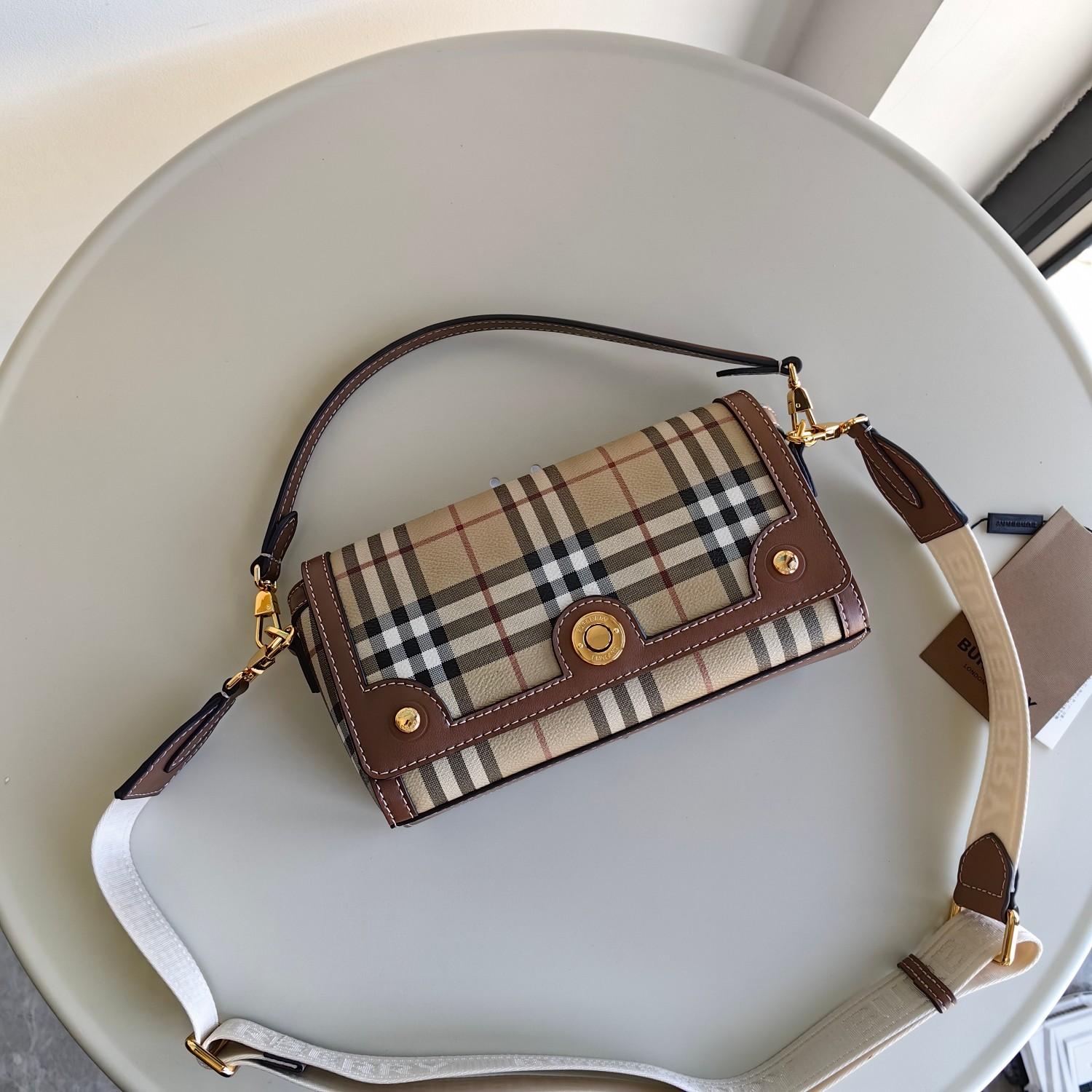 Burberry Top Handle Note Bag - DesignerGu