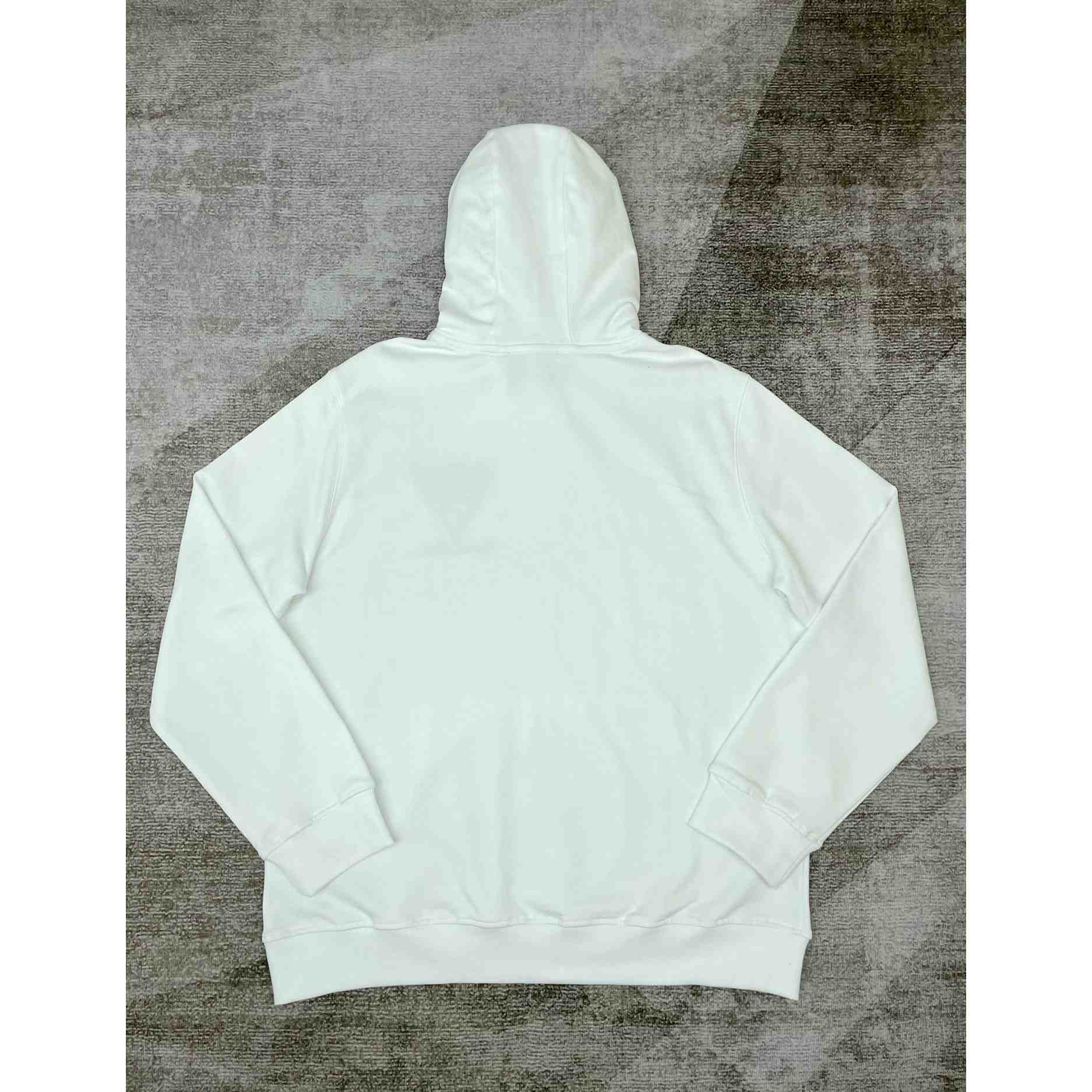 Casablanca White Casablanca Logo Hooded Sweatshirt - DesignerGu