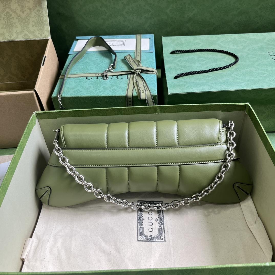 Gucci Horsebit Chain Medium Shoulder Bag (38x 15x 16cm) - DesignerGu