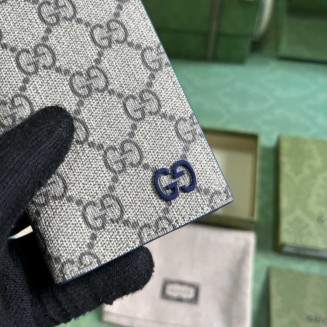 Gucci Long Card Case With GG Detail - DesignerGu