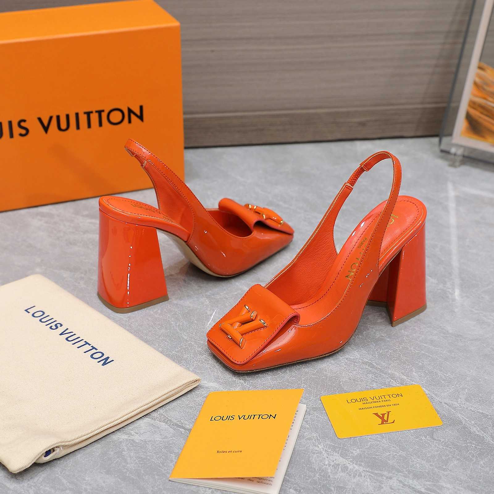 Louis Vuitton Shake Slingback Pump        - DesignerGu