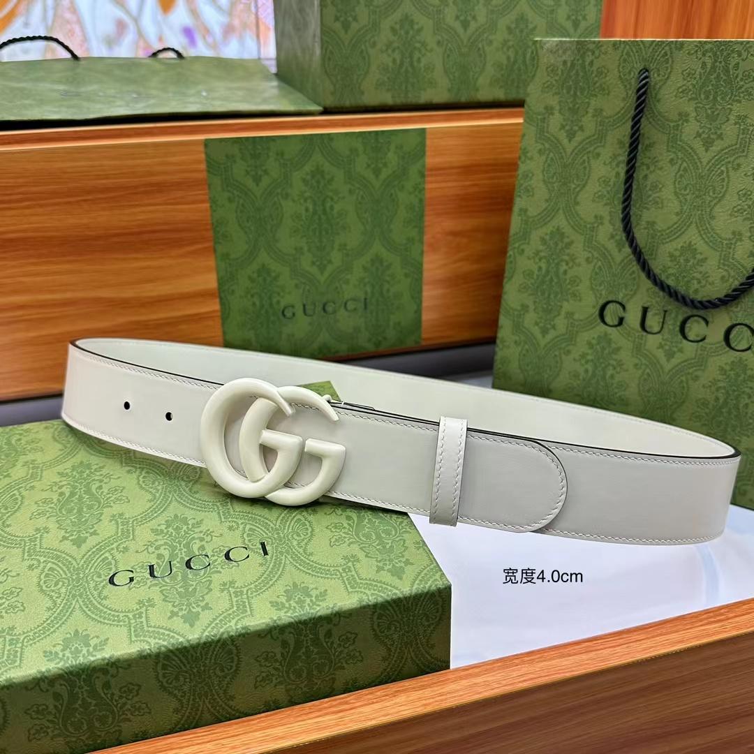 Gucci gg Marmont Reversible Thin Belt - DesignerGu