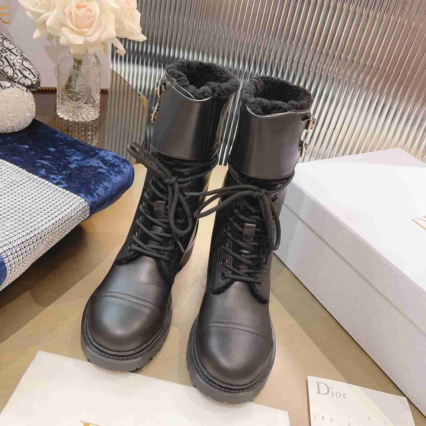 Dior D-Trap Ankle Boot - DesignerGu