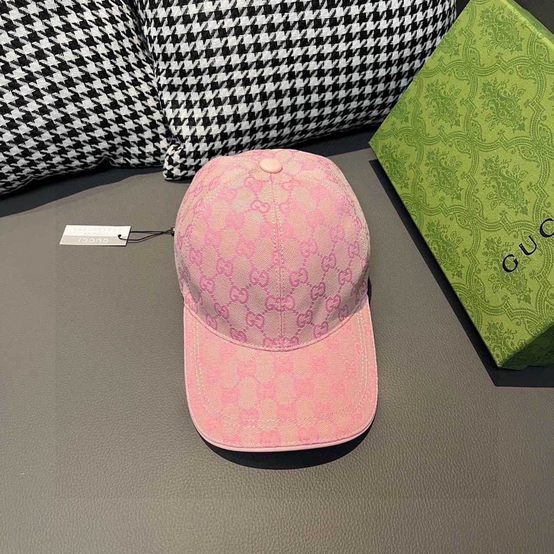 Gucci GG Canvas Cap - DesignerGu