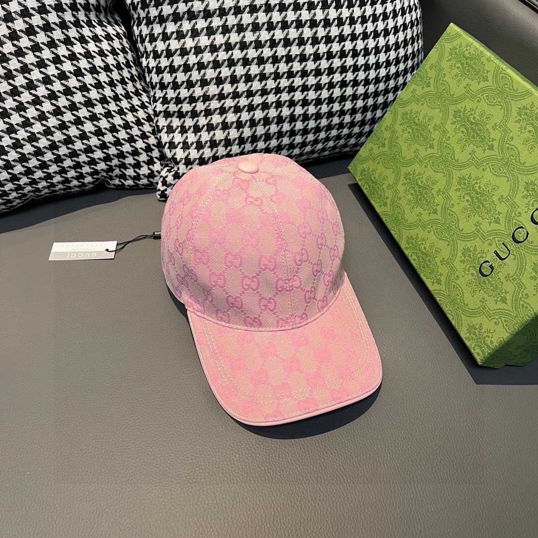 Gucci GG Canvas Cap - DesignerGu