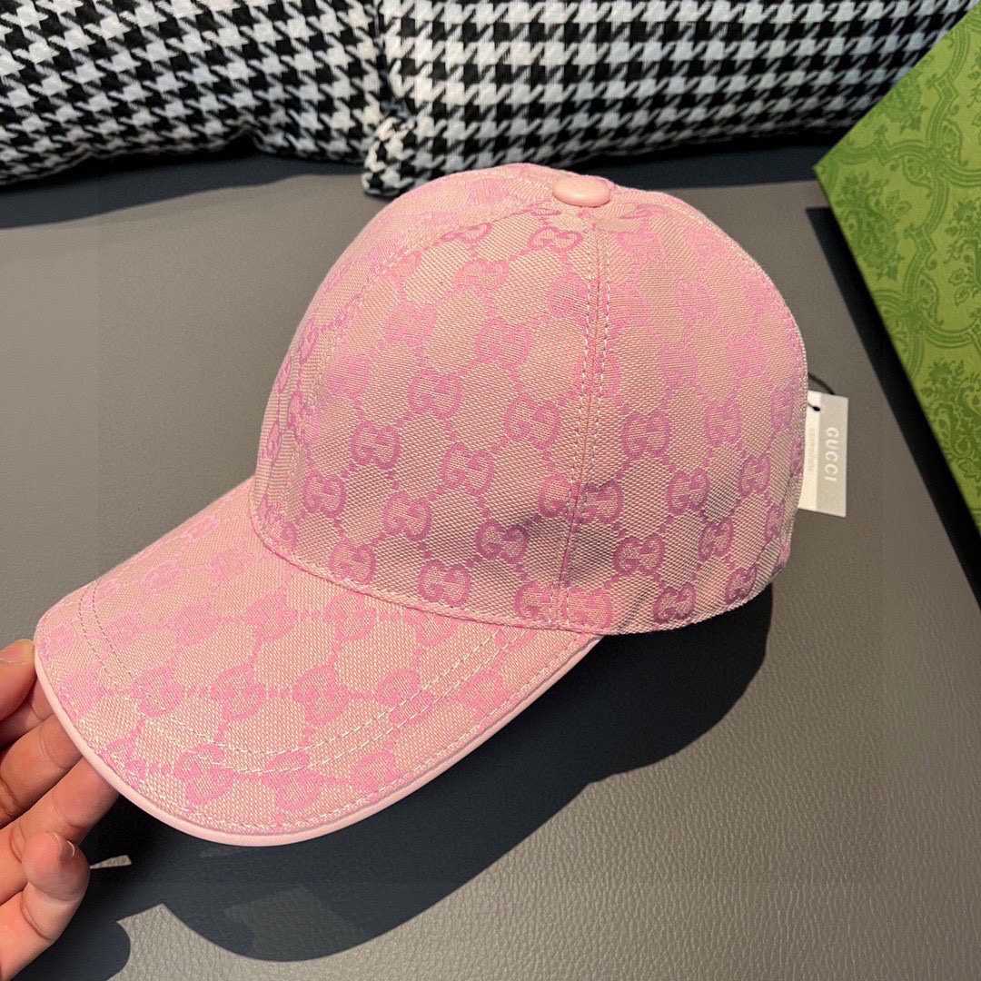 Gucci GG Canvas Cap - DesignerGu