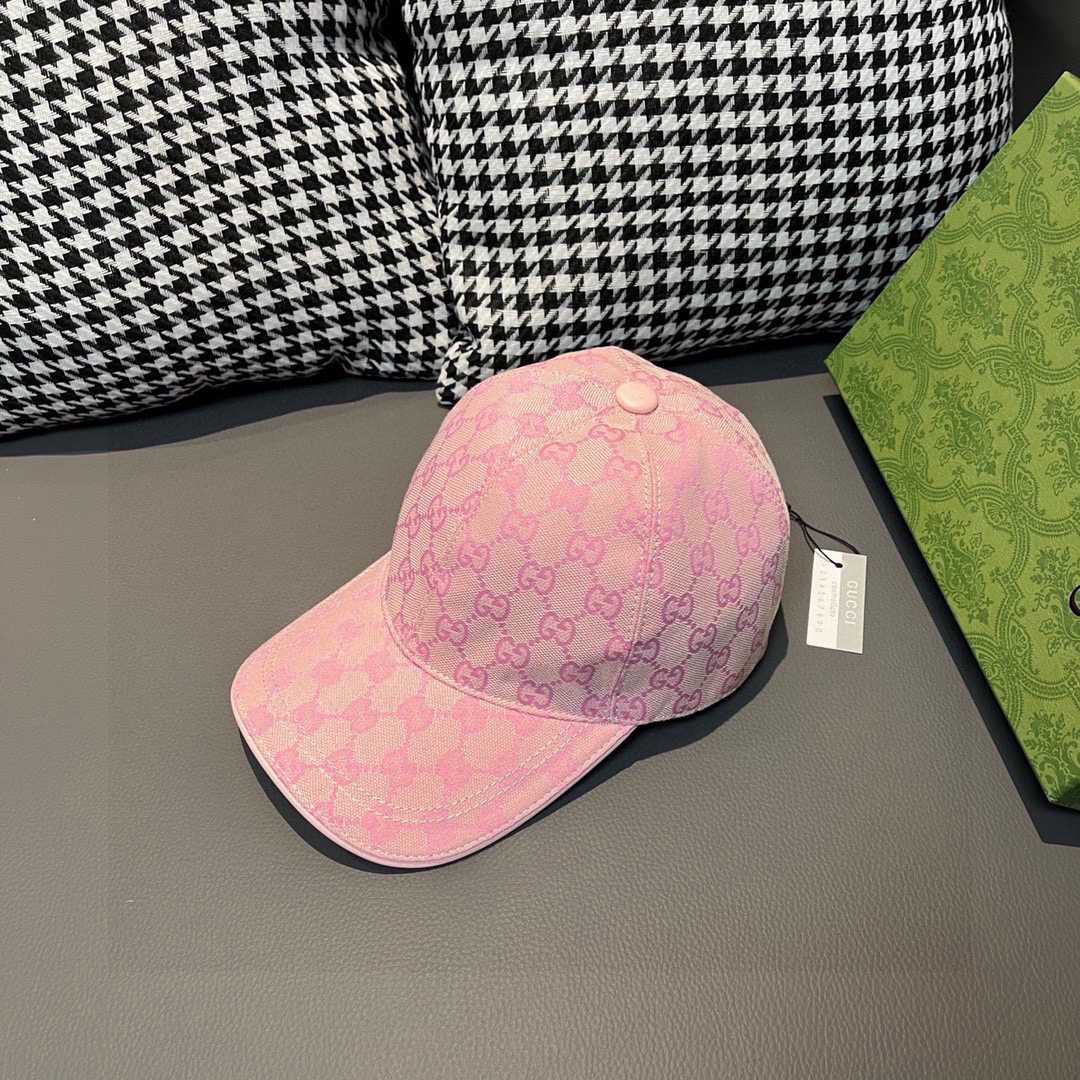 Gucci GG Canvas Cap - DesignerGu