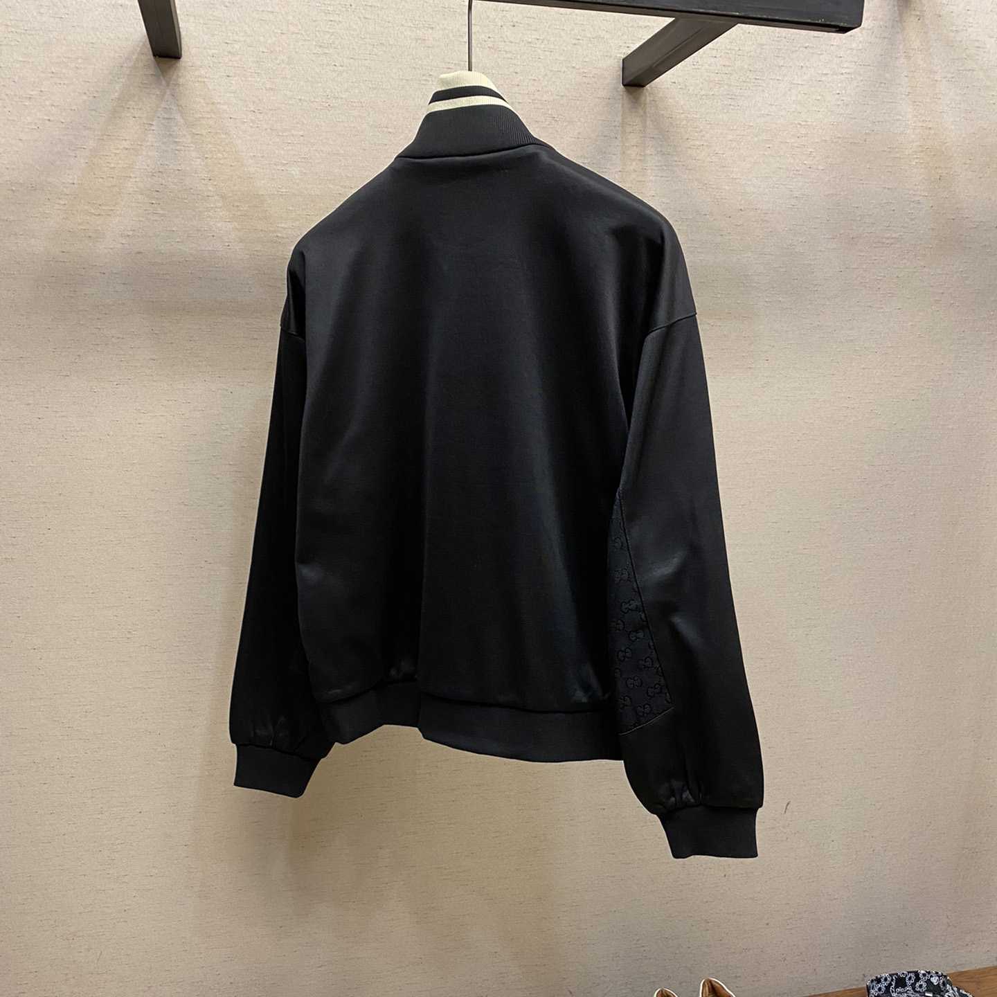 Gucci Technical Jersey Half Zip Jacket  - DesignerGu