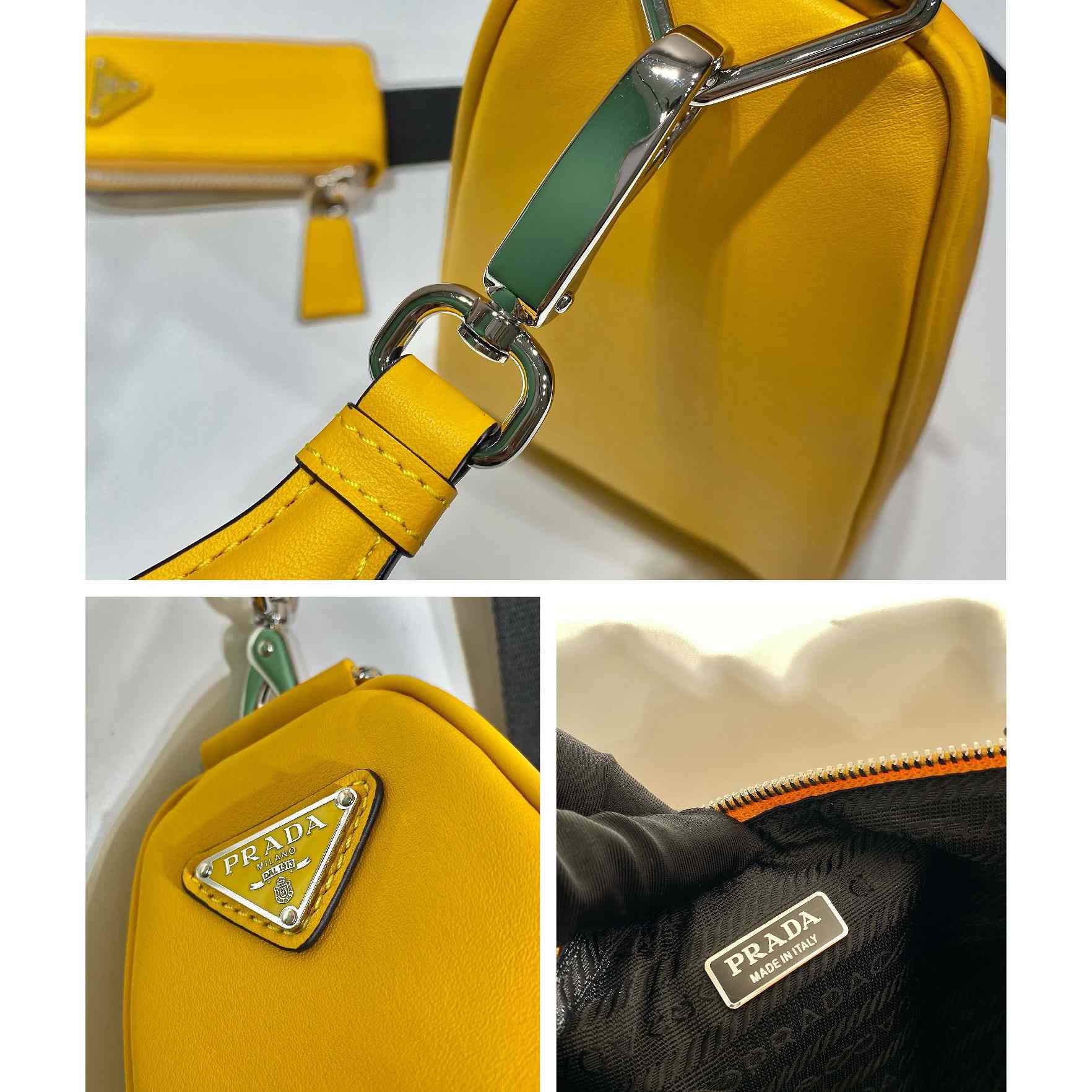 Prada Triangle Bag (26-14-12cm) - DesignerGu